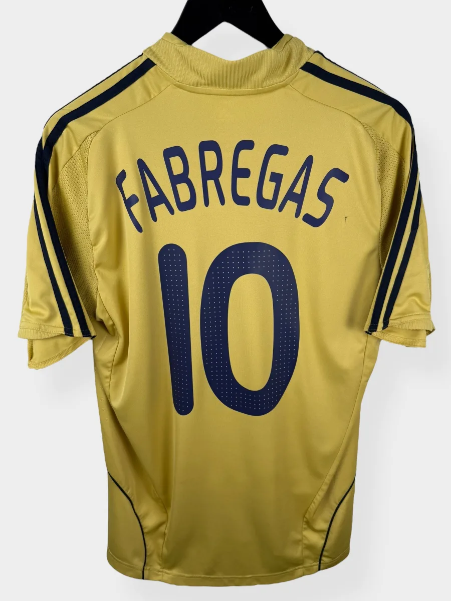 2008-10 SPAIN AWAY SHIRT FABREGAS #10 M