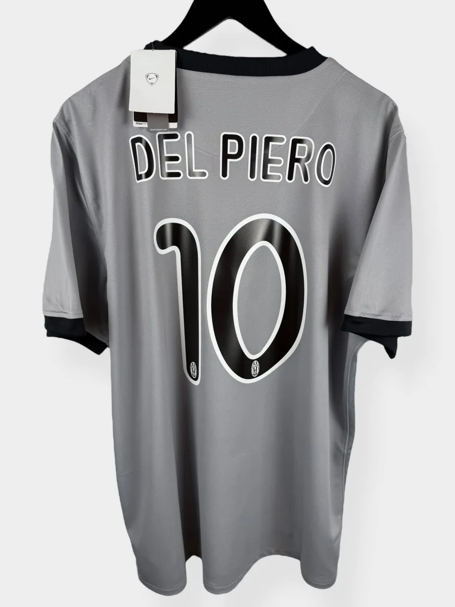 2009-10 JUVENTUS AWAY SHIRT DEL PIERO #10 XL