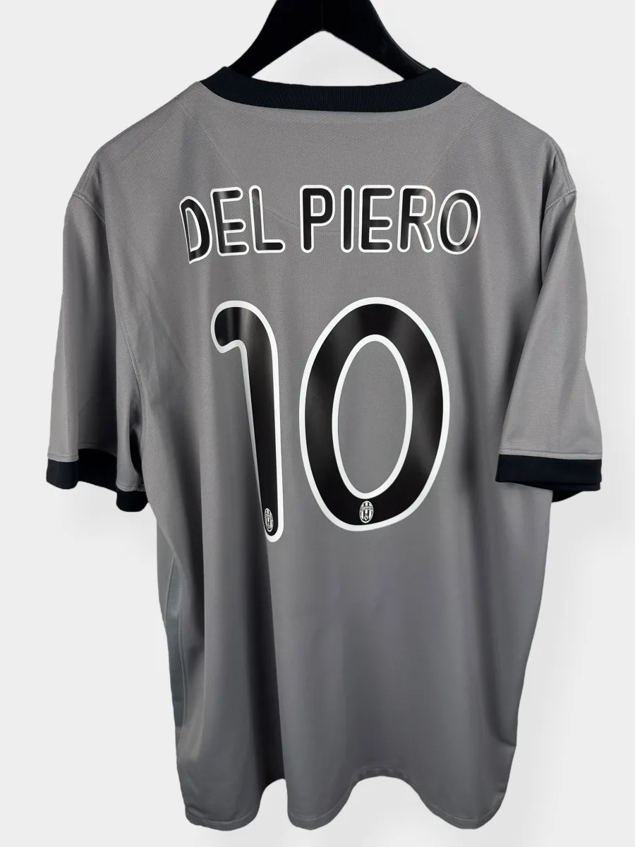 2009-10 JUVENTUS AWAY SHIRT DEL PIERO #10 XL