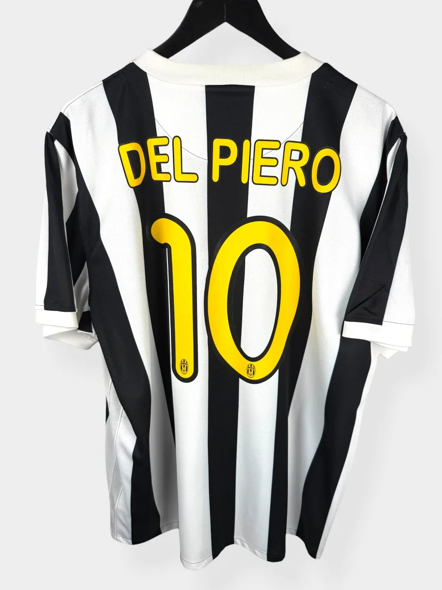 2009-10 JUVENTUS HOME SHIRT DEL PIERO #10 XL