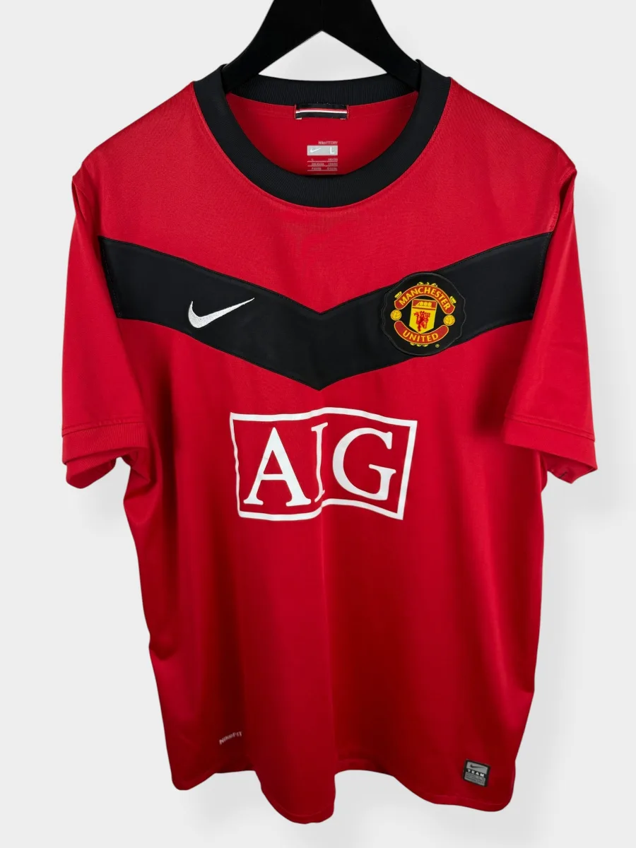 2009-10 MANCHESTER UNITED HOME SHIRT L
