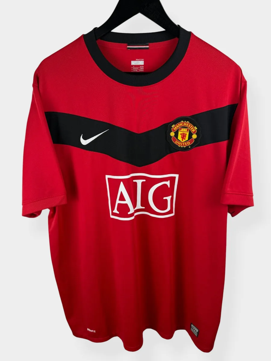 2009-10 MANCHESTER UNITED HOME SHIRT XL