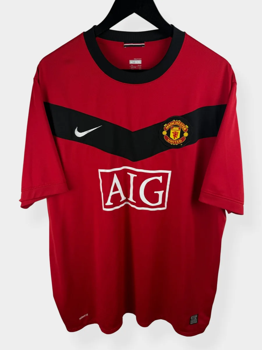 2009-10 MANCHESTER UNITED HOME SHIRT XXL
