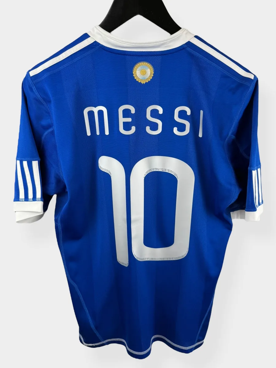 2010-11 ARGENTINA AWAY SHIRT MESSI #10 S