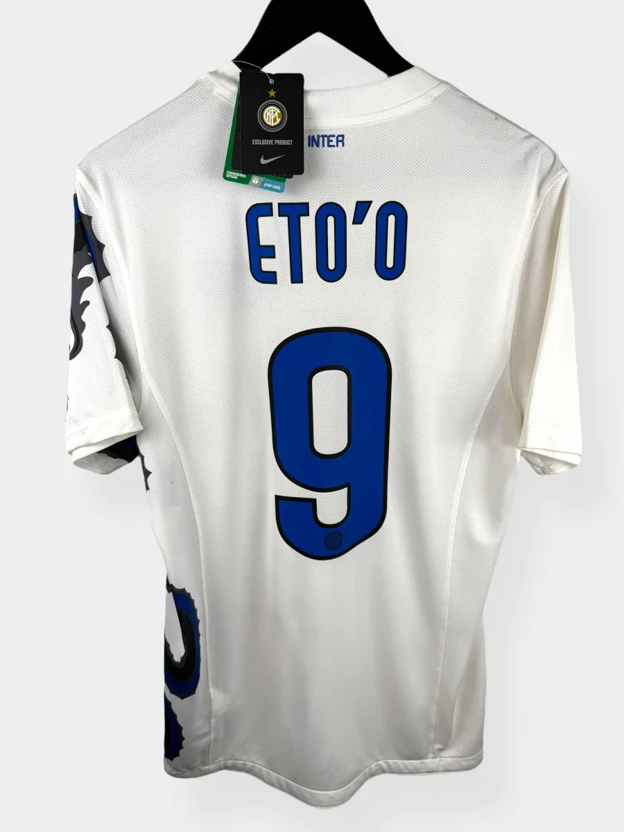2010-11 INTER MILAN AWAY SHIRT ETO'O #9 S