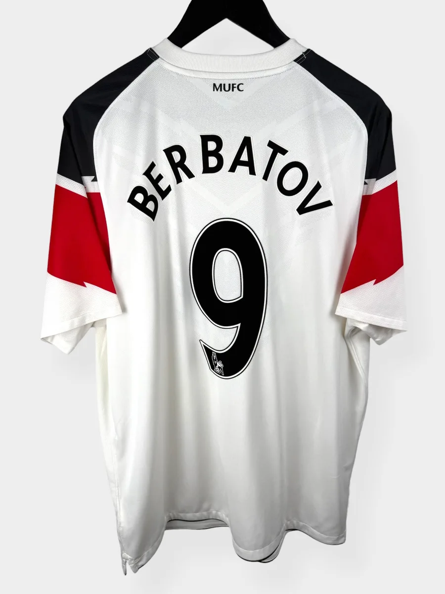 2010-11 MANCHESTER UNITED AWAY SHIRT BERBATOV #9 XL