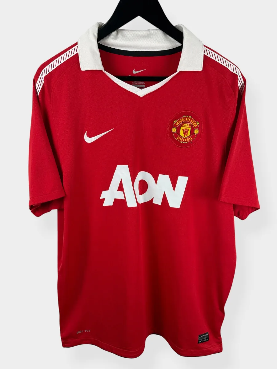 2010-11 MANCHESTER UNITED HOME SHIRT L