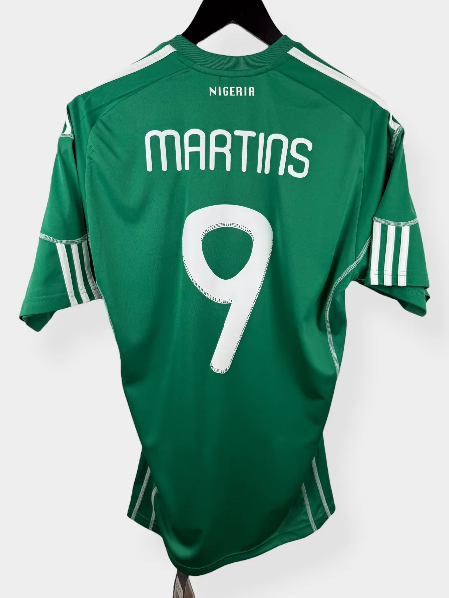 2010-11 NIGERIA HOME SHIRT MARTINS #9 M