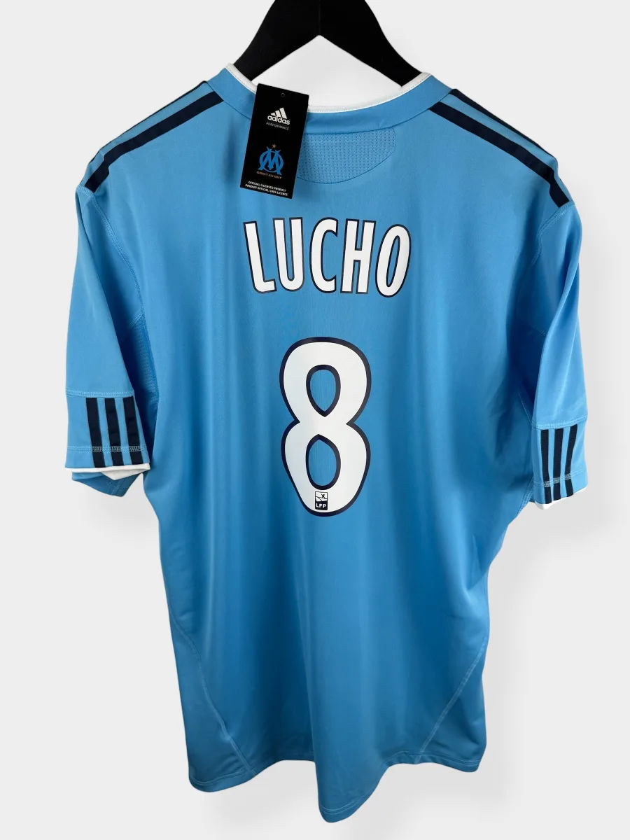 2010-11 OLYMPIQUE MARSEILLE AWAY SHIRT LUCHO #8 XL
