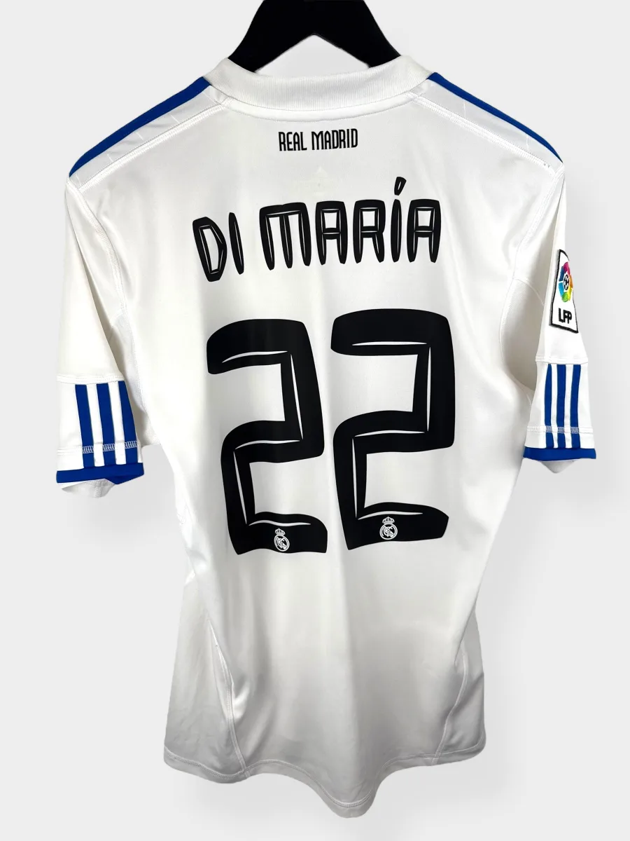 2010-11 REAL MADRID HOME SHIRT DI MARIA #22 S