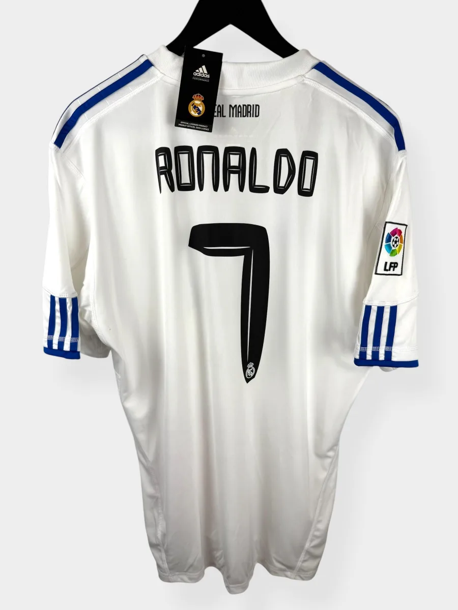2010-11 REAL MADRID HOME SHIRT RONALDO #7 XL