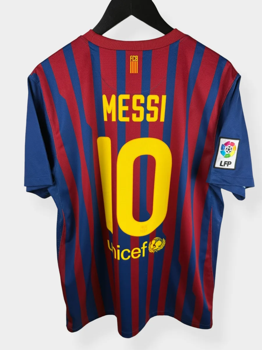 2011-12 BARCELONA HOME SHIRT MESSI #10 L