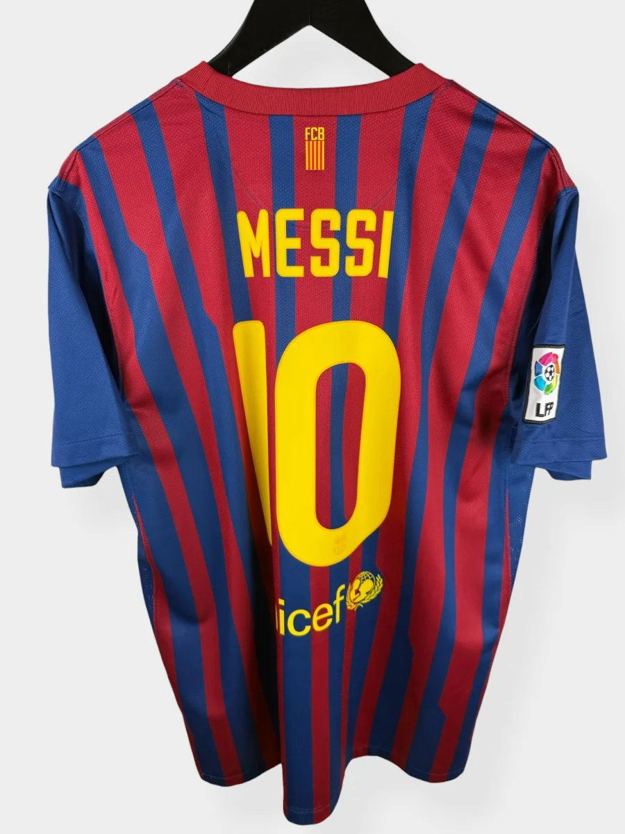 2011-12 BARCELONA HOME SHIRT MESSI #10 L
