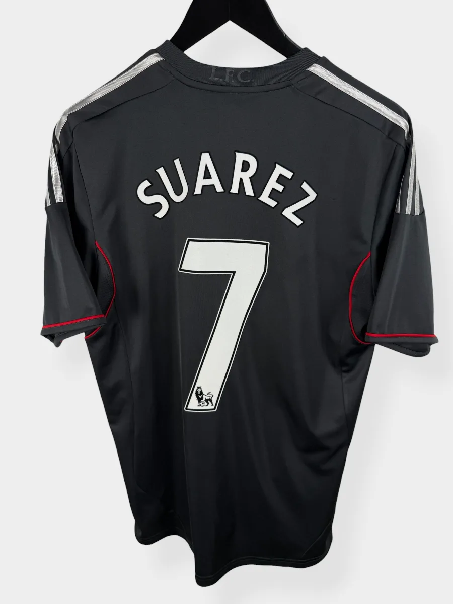 2011-12 LIVERPOOL AWAY SHIRT SUAREZ #7 M