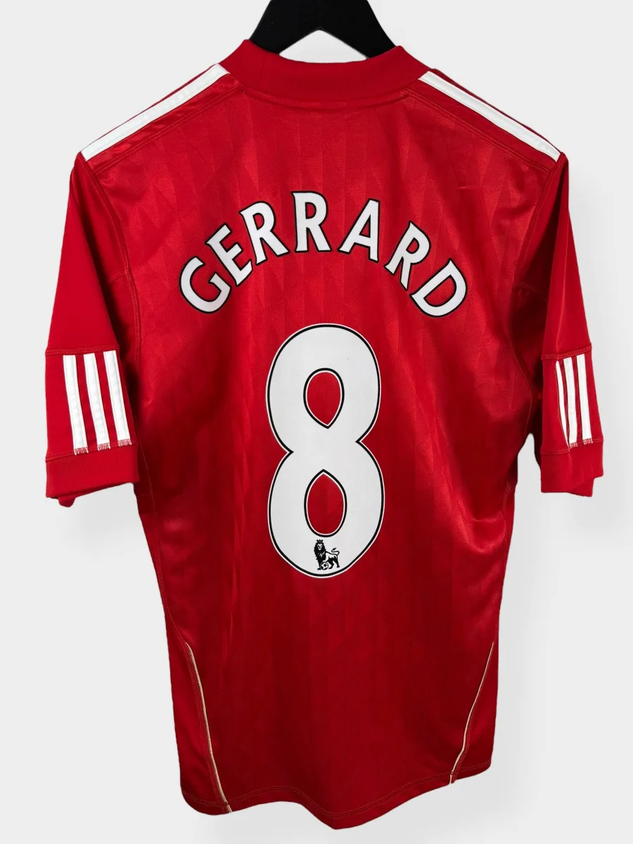 2011-12 LIVERPOOL HOME SHIRT GERRARD #8 S