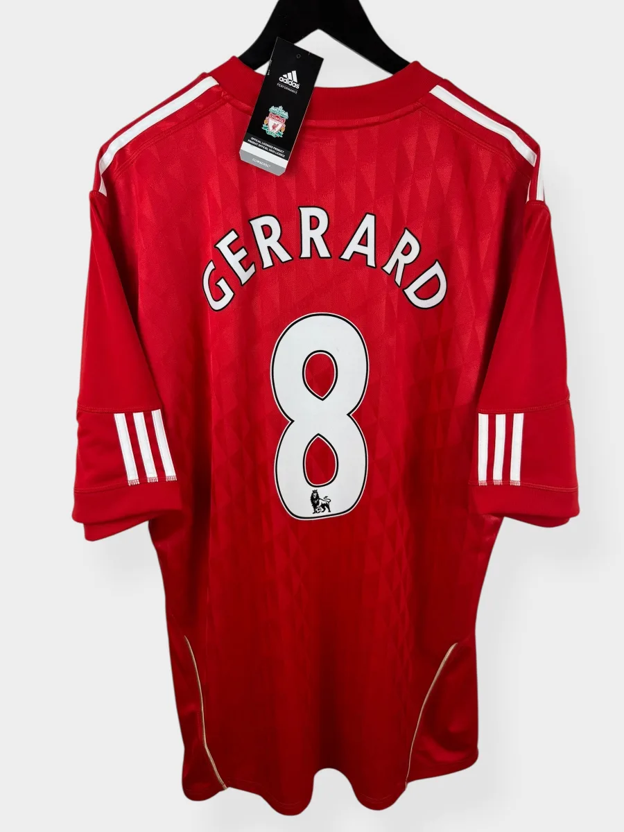 2011-12 LIVERPOOL HOME SHIRT GERRARD #8 XXL