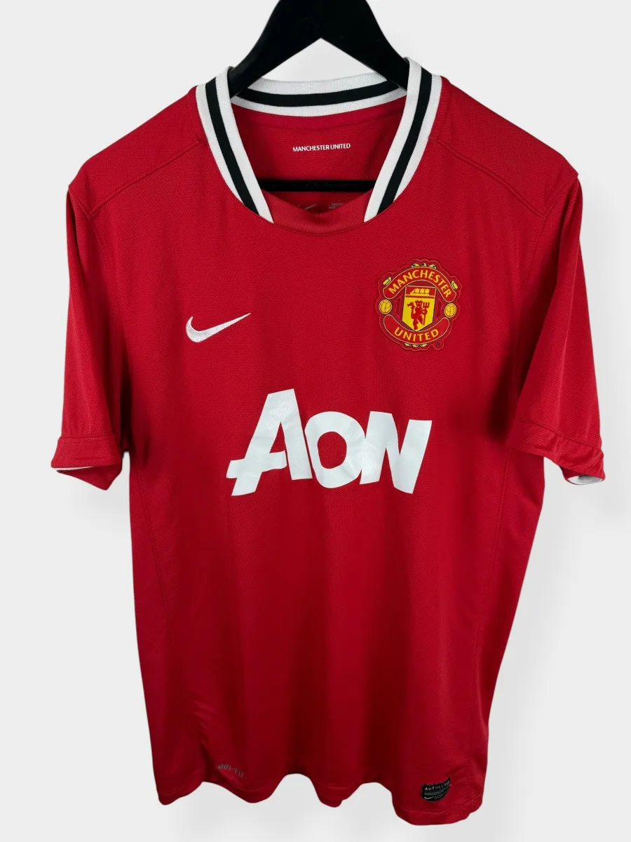2011-12 MANCHESTER UNITED HOME SHIRT L