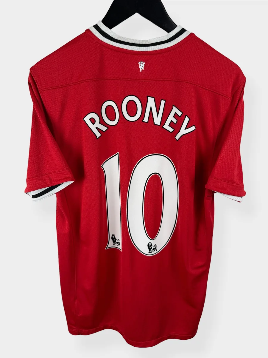 2011-12 MANCHESTER UNITED HOME SHIRT ROONEY #10 L