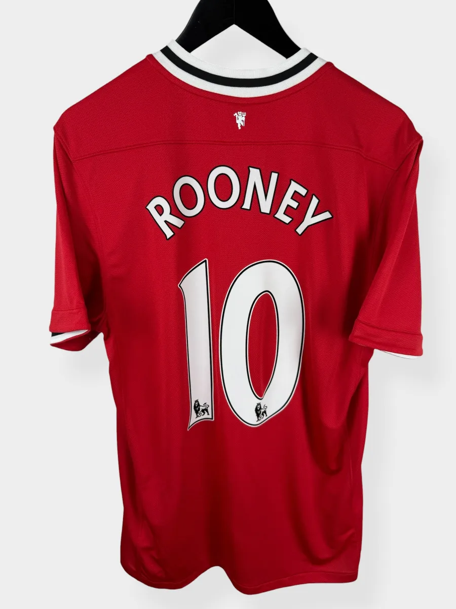 2011-12 MANCHESTER UNITED HOME SHIRT ROONEY #10 L