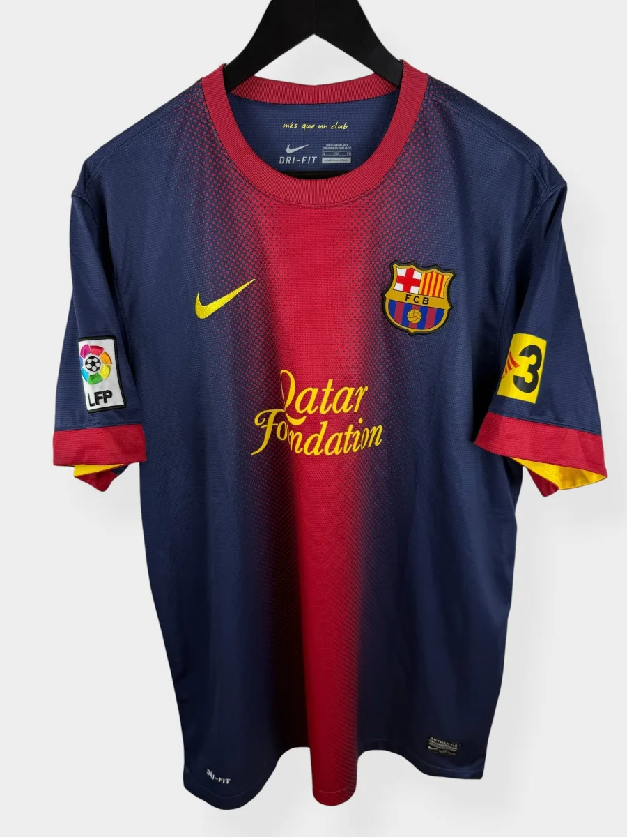 2012-13 BARCELONA HOME SHIRT XL