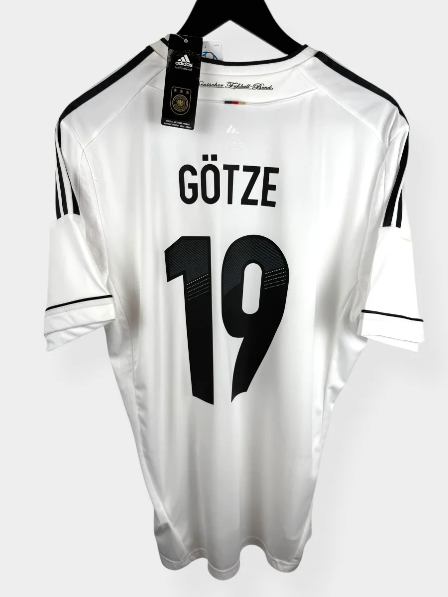 2012-13 GERMANY HOME SHIRT GOTZE #19 L