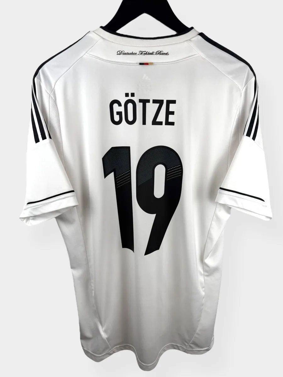 2012-13 GERMANY HOME SHIRT GOTZE #19 L
