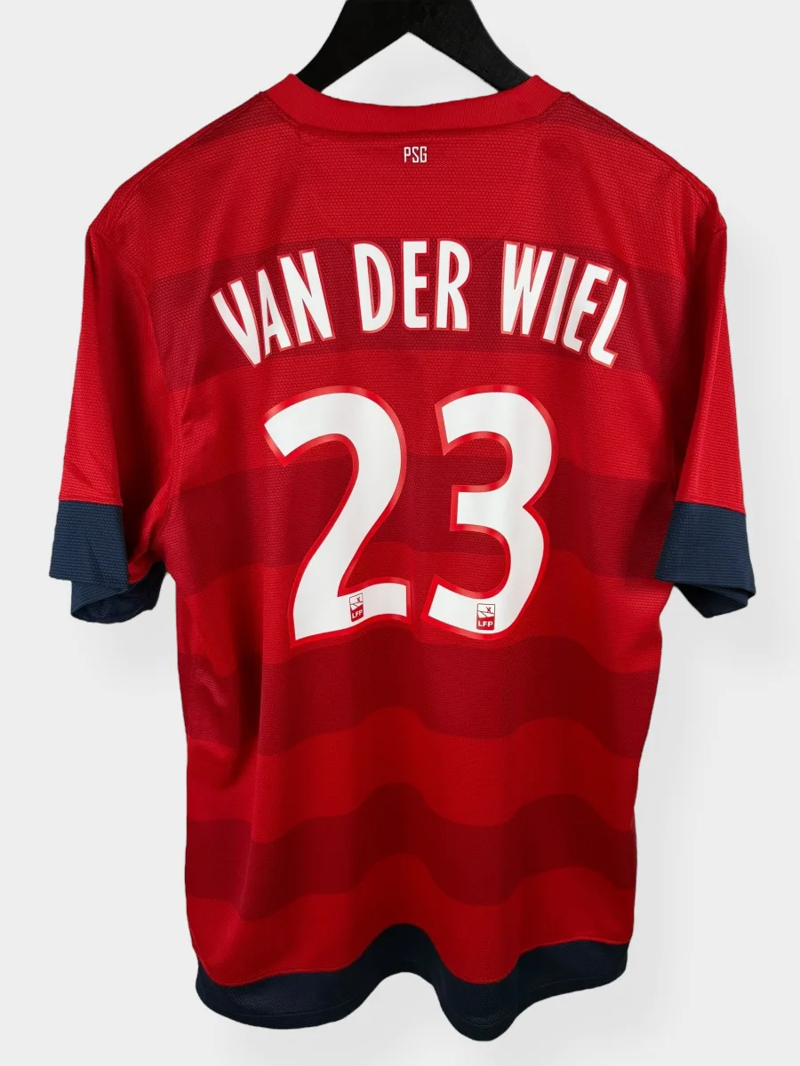 2012-13 PARIS SAINT-GERMAIN AWAY SHIRT VAN DER WIEL #23 L