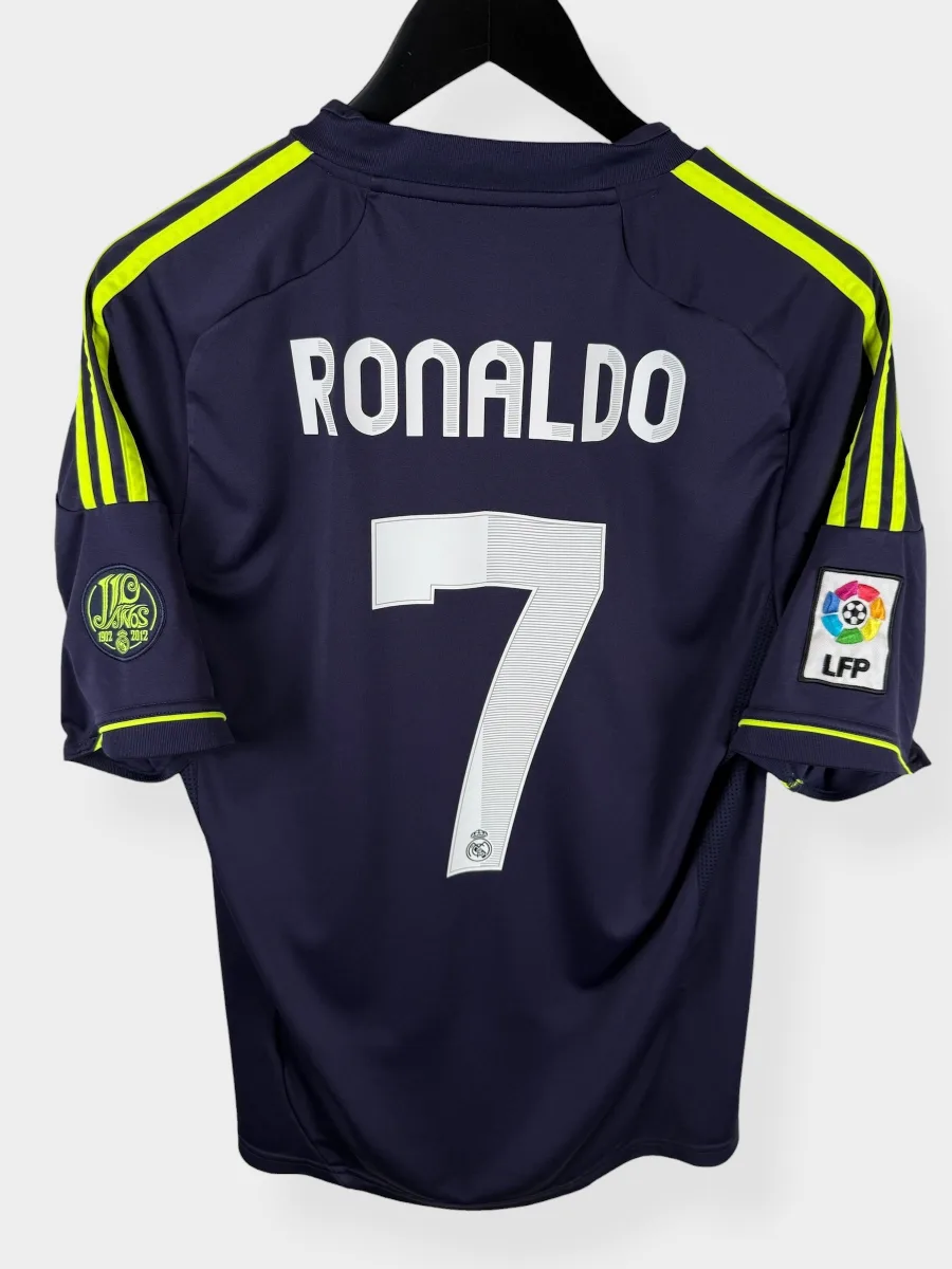 2012-13 REAL MADRID AWAY SHIRT RONALDO #7 M