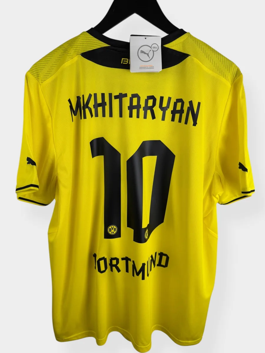 2013-14 BORUSSIA DORTMUND HOME SHIRT MKHITARYAM #10 XL