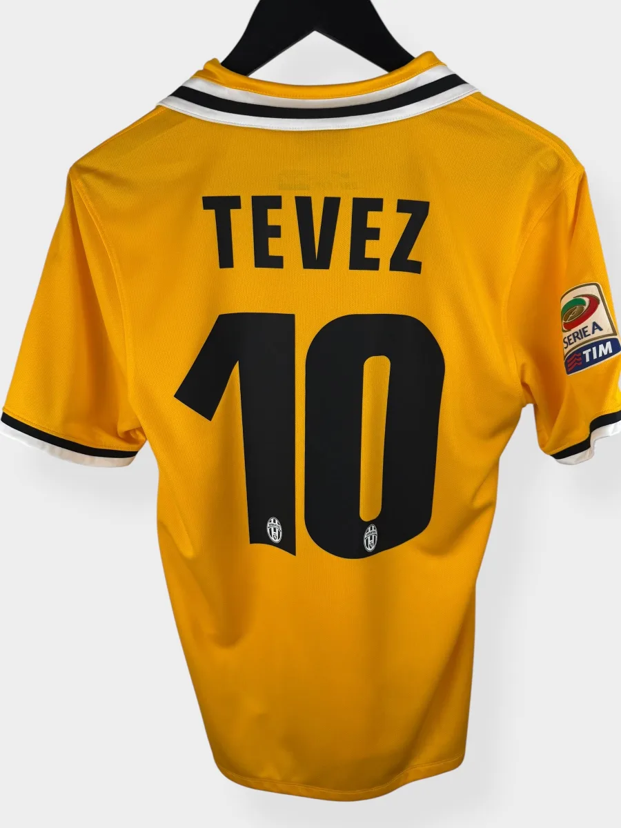 2013-14 JUVENTUS AWAY SHIRT TEVEZ #10 S