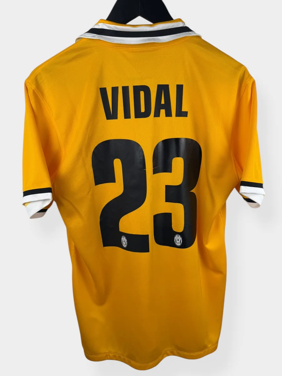 2013-14 JUVENTUS AWAY SHIRT VIDAL #23 M