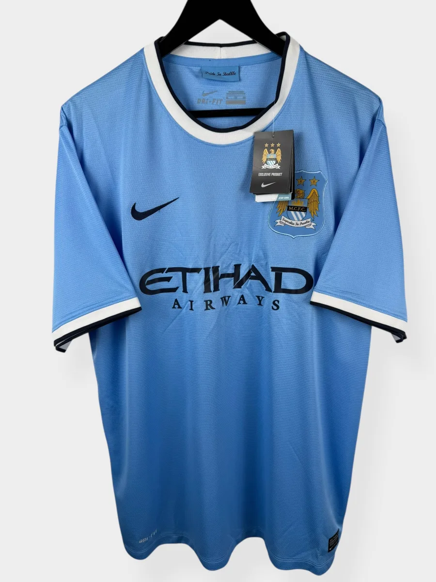 2013-14 MANCHESTER CITY HOME SHIRT XL