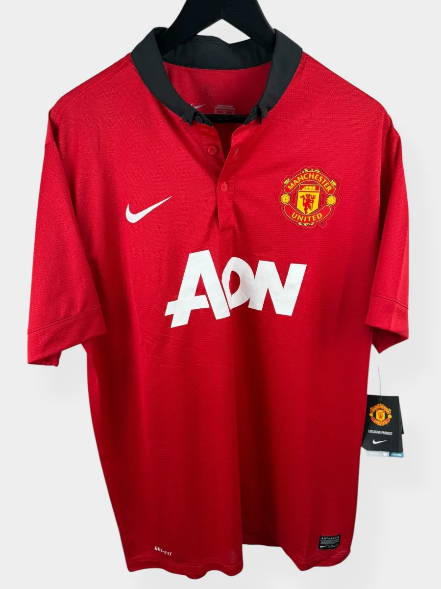 2013-14 MANCHESTER UNITED HOME SHIRT XL