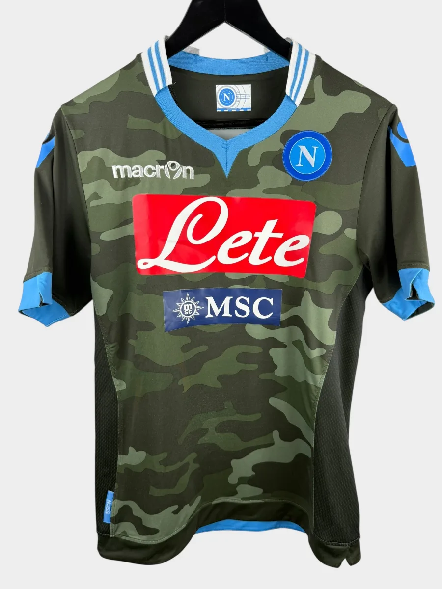 2013-14 NAPOLI AWAY SHIRT L