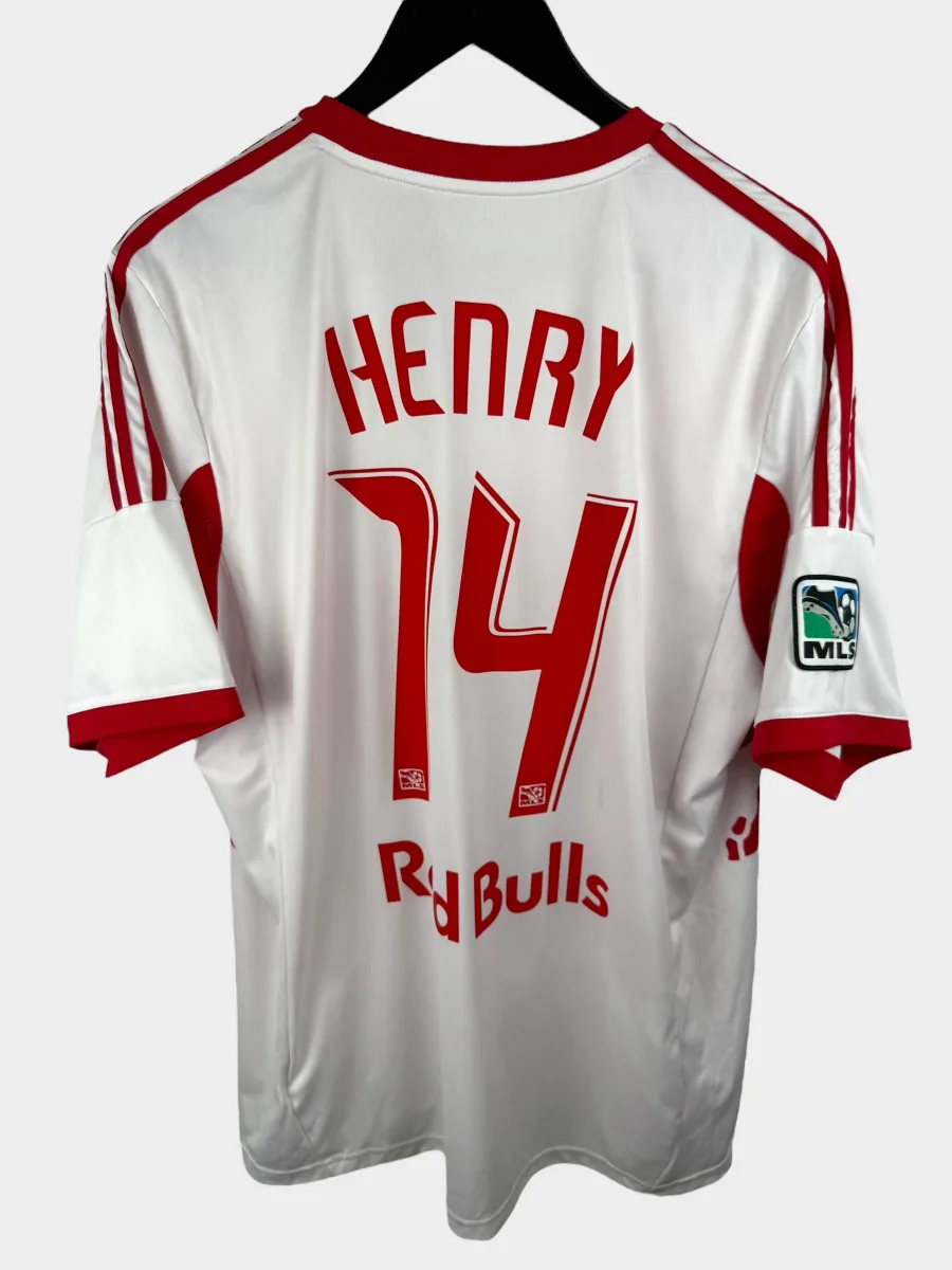 2013-14 NEW YORK REDBULLS HOME SHIRT HENRY #14 XL