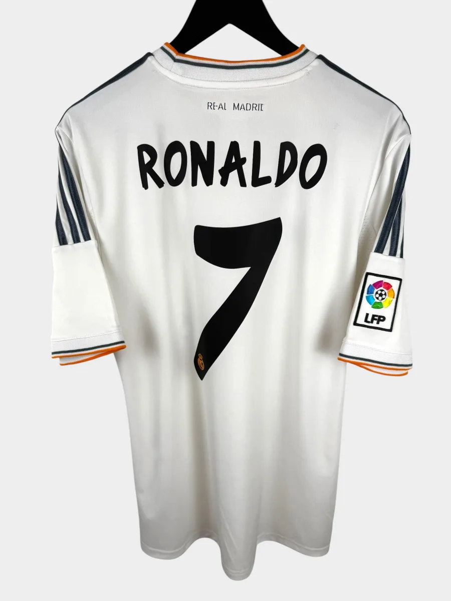 2013-14 REAL MADRID HOME SHIRT RONALDO #7 M