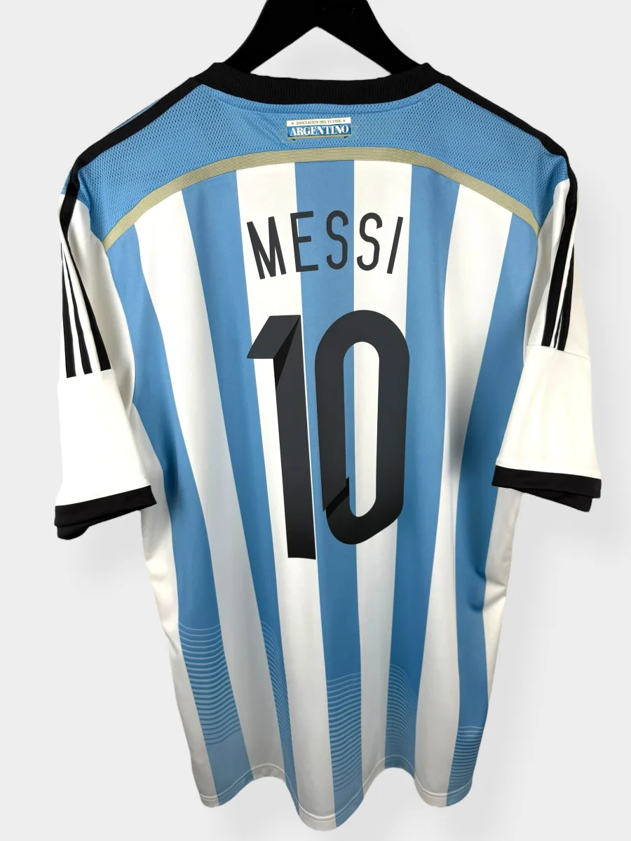 2013-15 ARGENTINA HOME SHIRT MESSI #10 XL