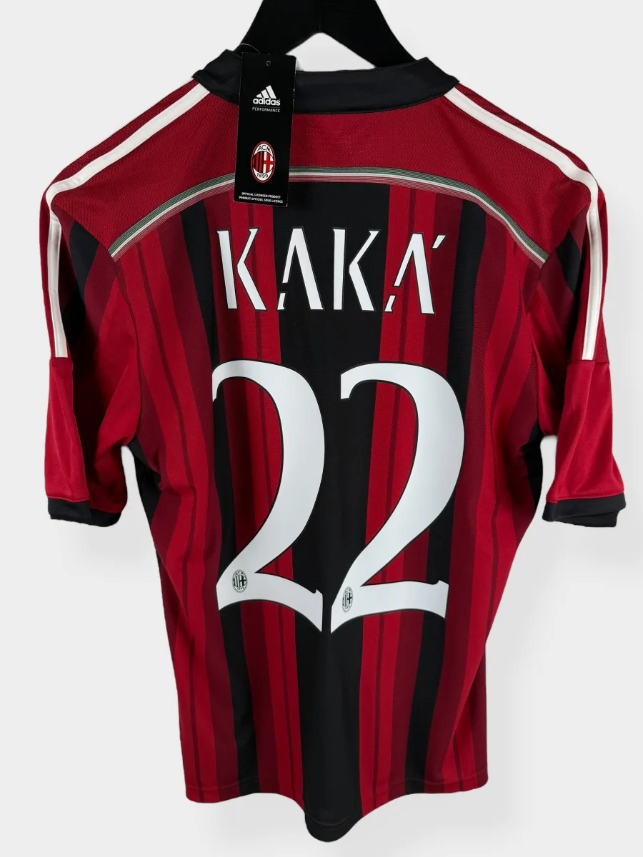 2014-15 AC MILAN HOME SHIRT KAKA #22 S