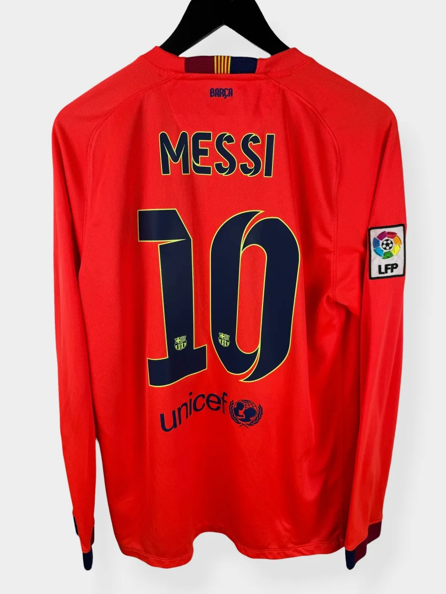2014-15 BARCELONA AWAY SHIRT LS MESSI #10 L