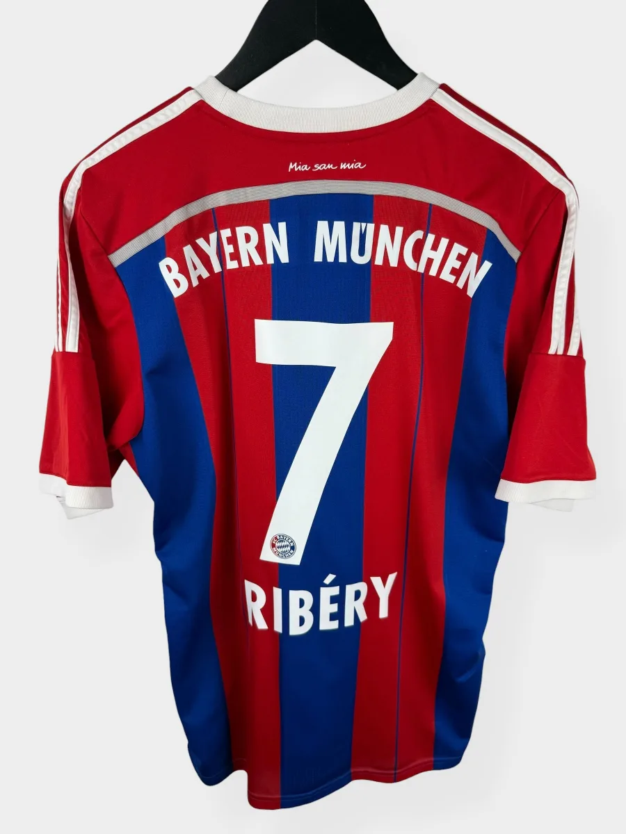 2014-15 BAYERN MUNICH HOME SHIRT RIBÉRY #7 L