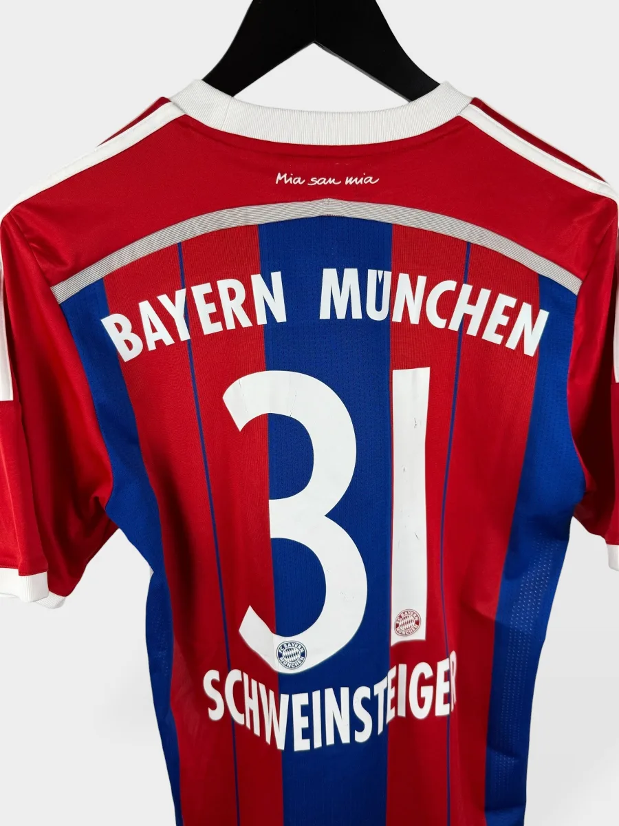 2014-15 BAYERN MUNICH home shirt, view 3