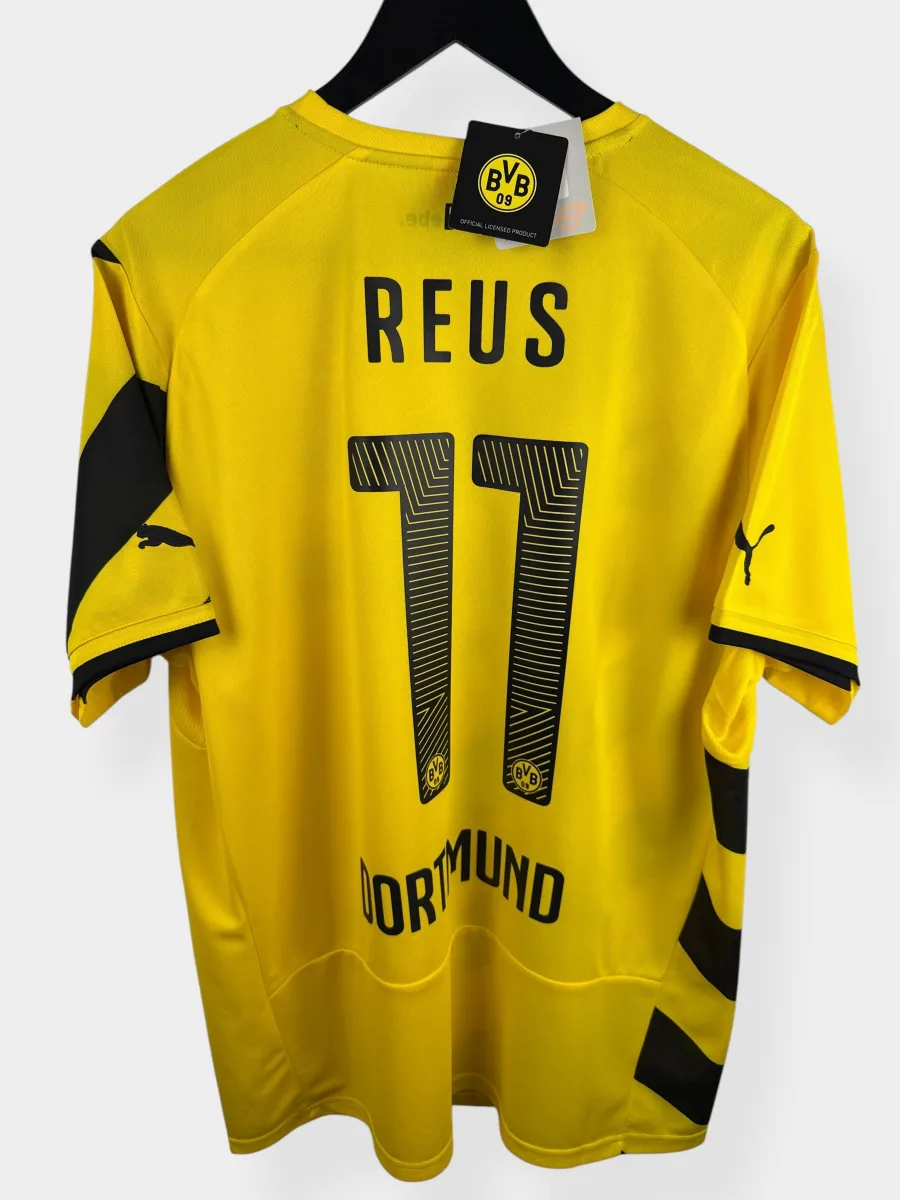 2014-15 BORUSSIA DORTMUND HOME SHIRT REUS #11 XL
