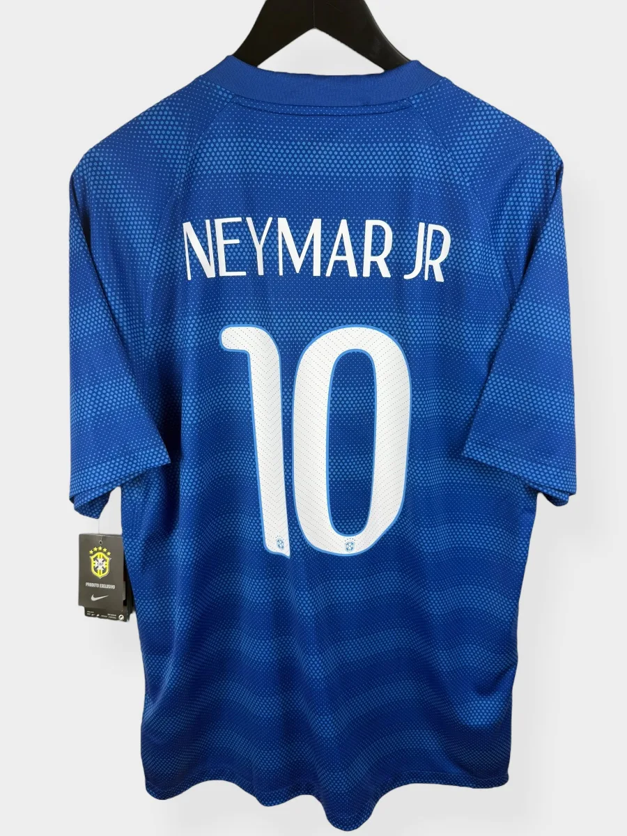 2014-15 BRAZIL AWAY SHIRT NEYMAR JR #10 L