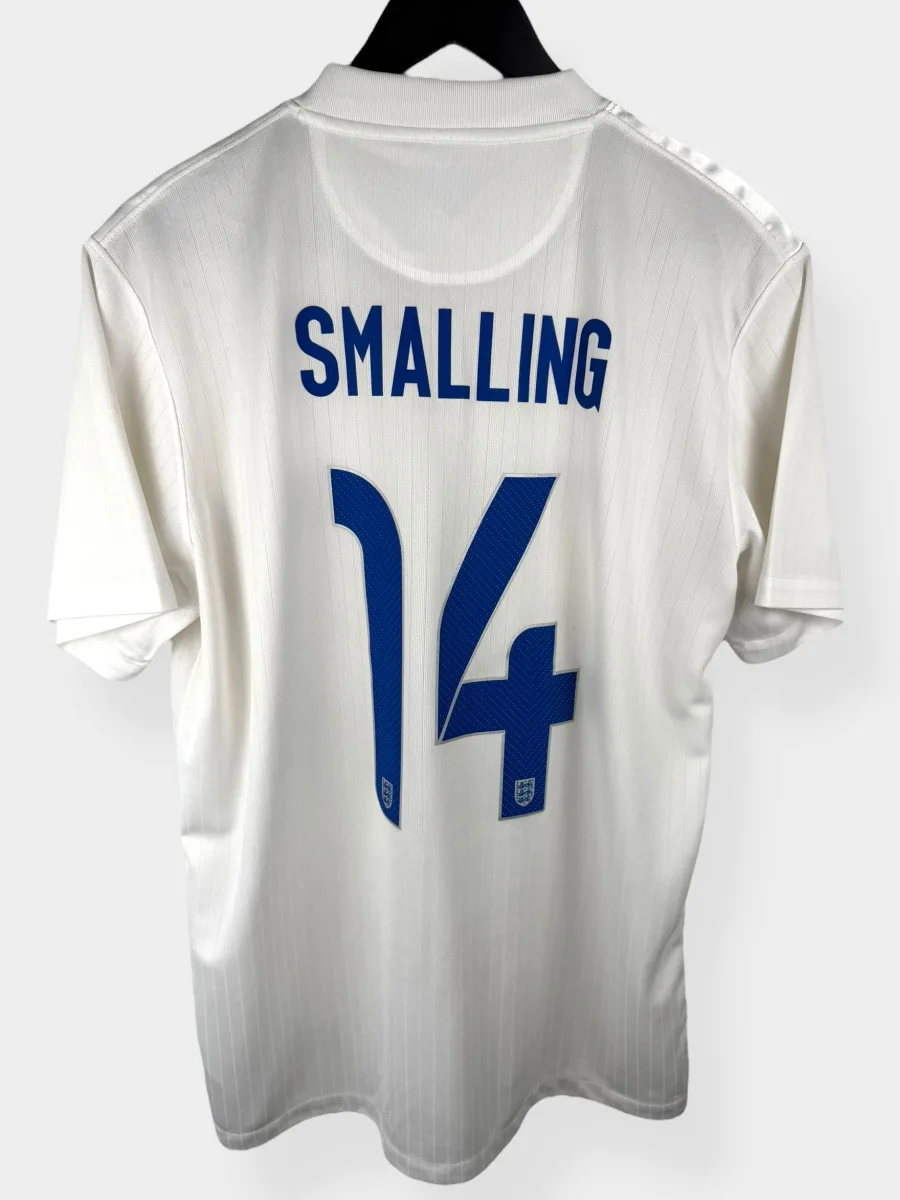2014-15 ENGLAND HOME SHIRT SMALLING #14 L