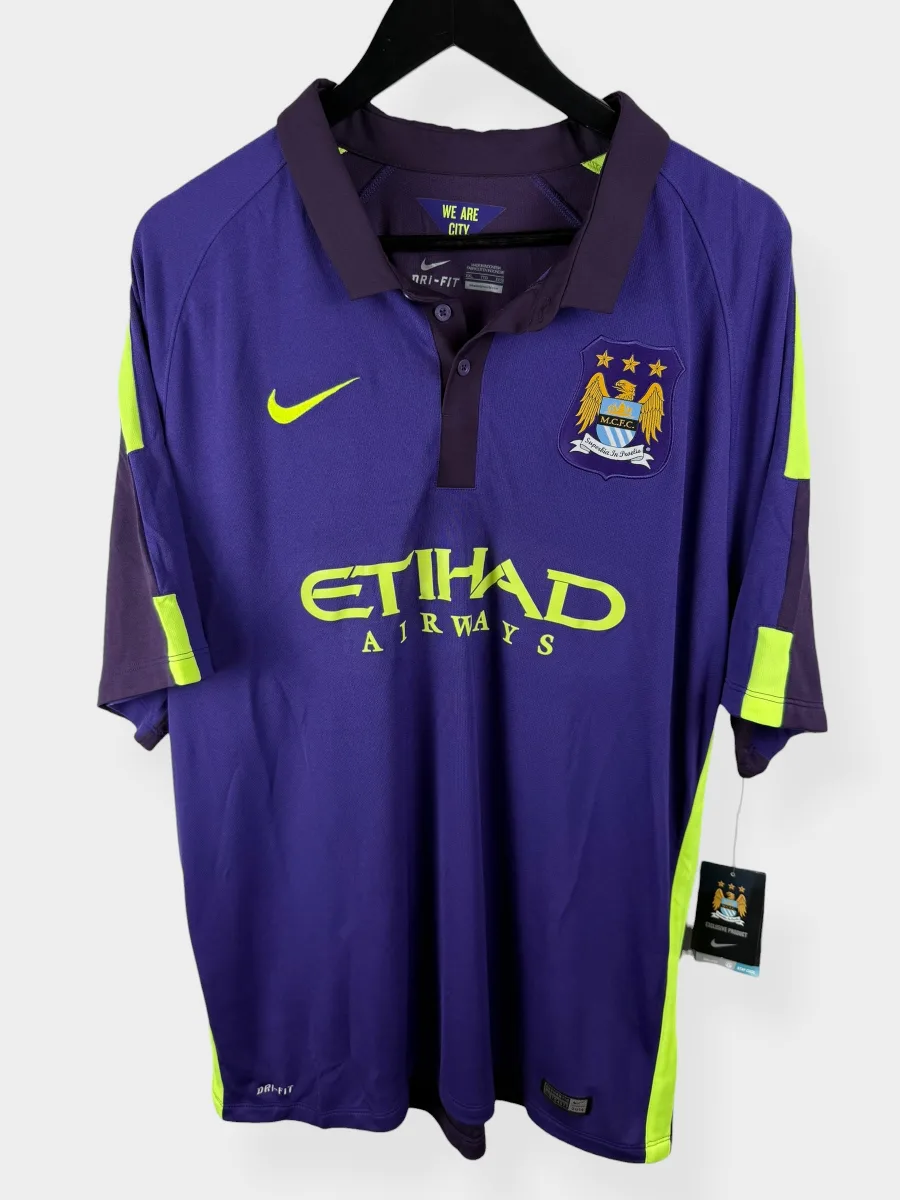 2014-15 MANCHESTER CITY THIRD SHIRT XXL