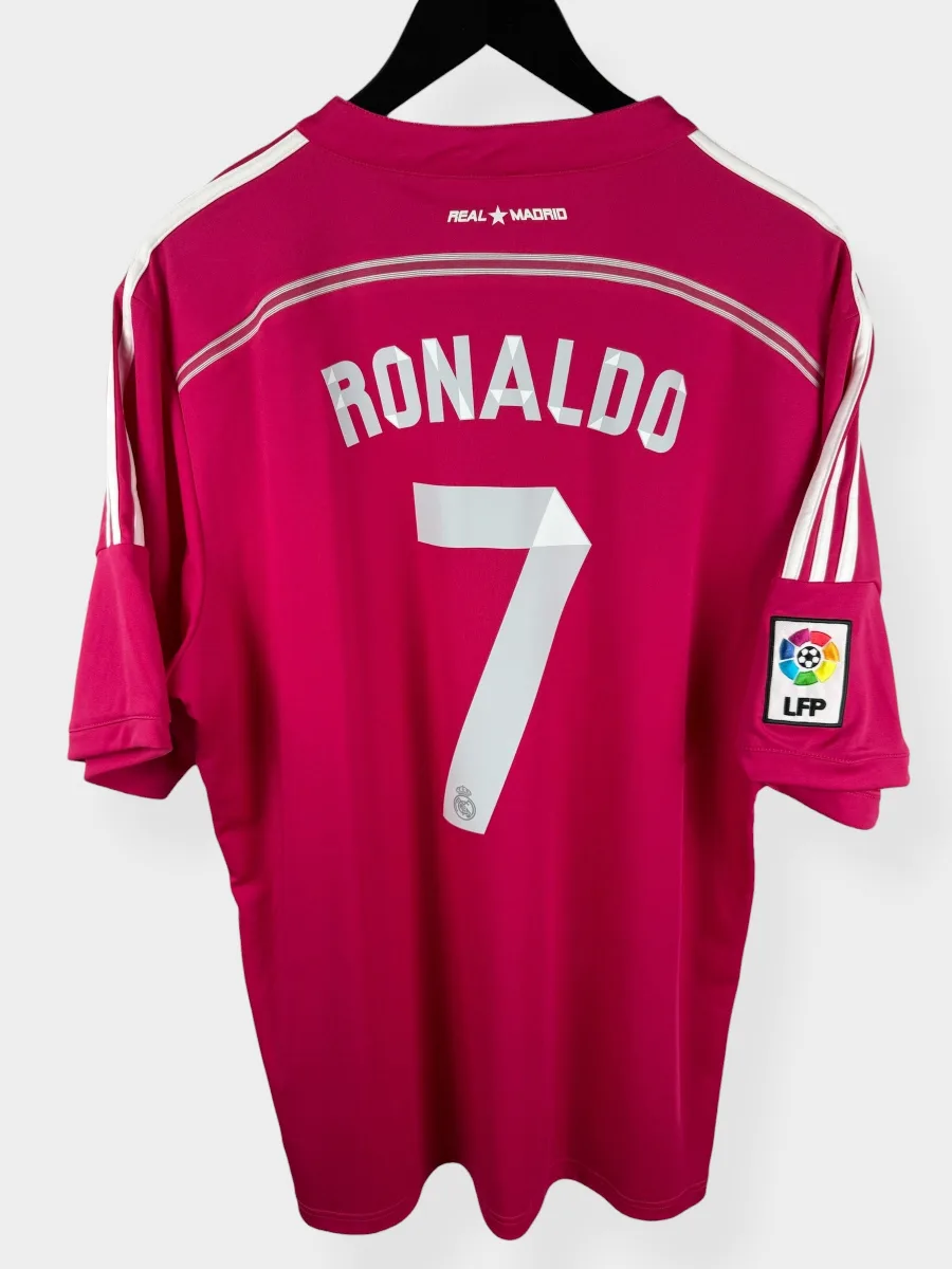 2014-15 REAL MADRID AWAY SHIRT RONALDO #7 XL