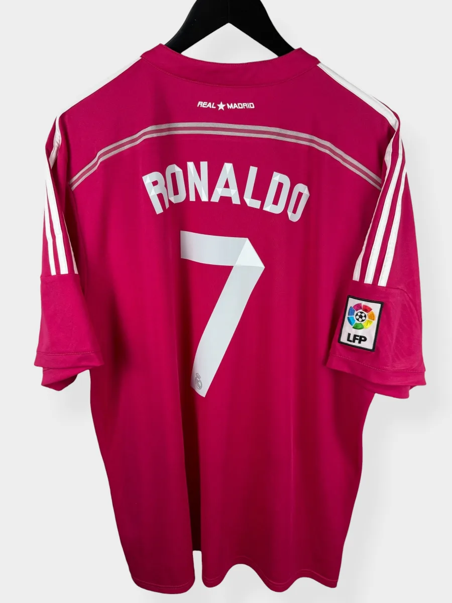 2014-15 REAL MADRID AWAY SHIRT RONALDO #7 XXL