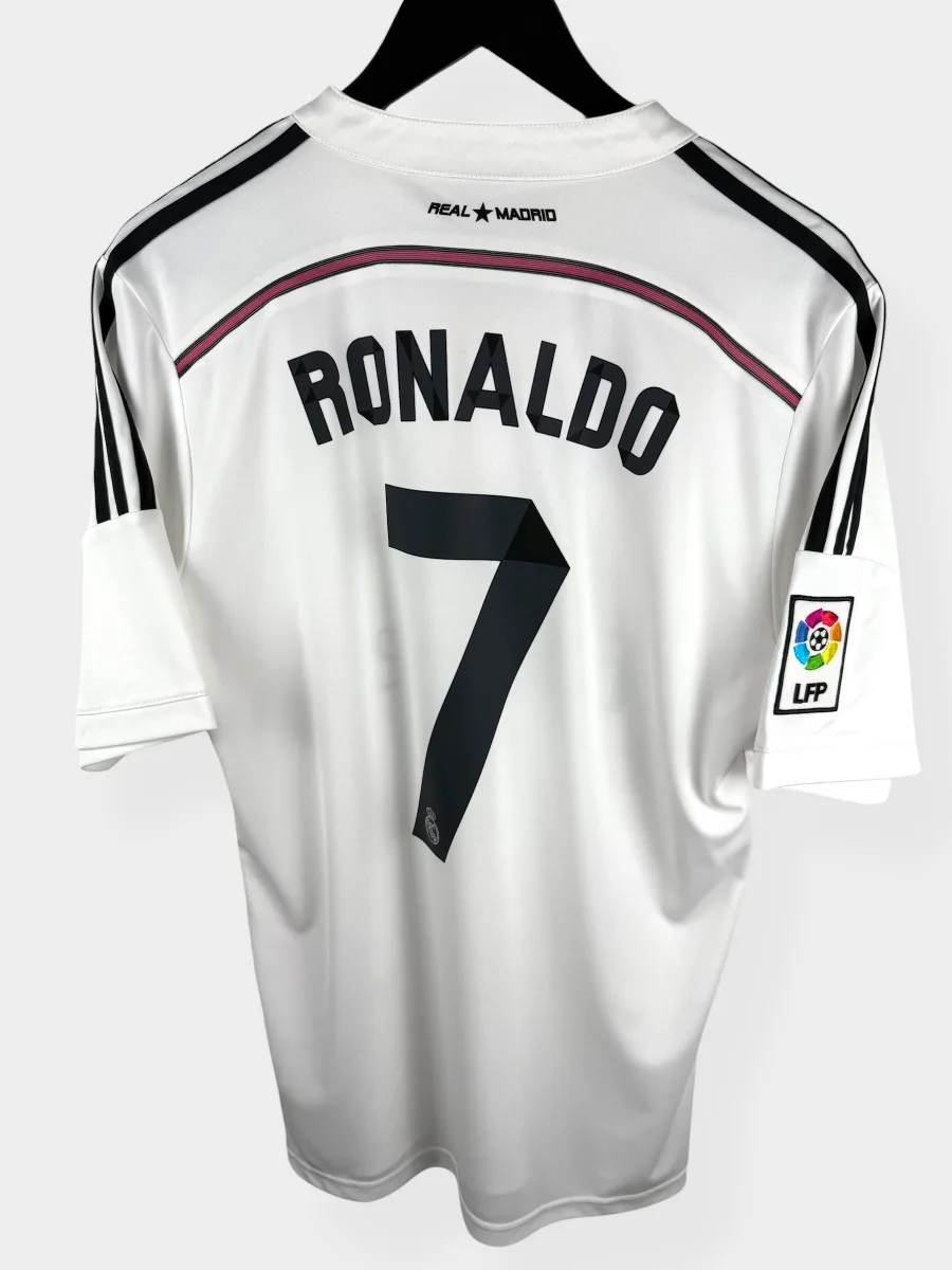 2014-15 REAL MADRID HOME SHIRT RONALDO #7 M