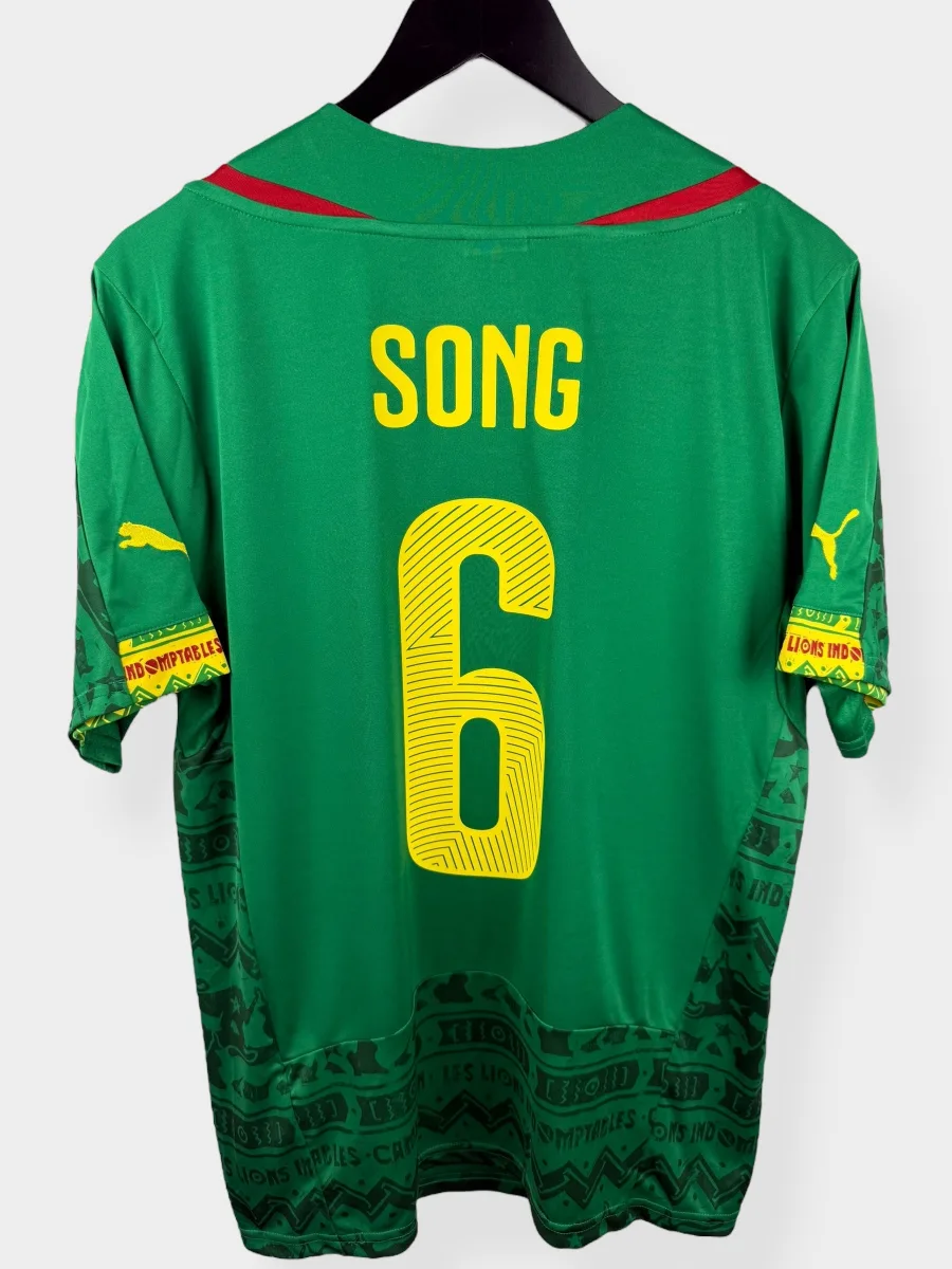 2014-16 CAMEROON HOME SHIRT SONG #6 M