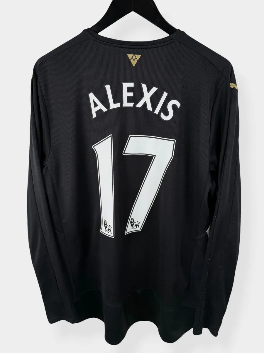 2015-16 ARSENAL THIRD SHIRT LS ALEXIS #17 L